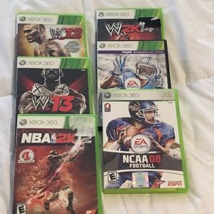 6 Xbox 360 games